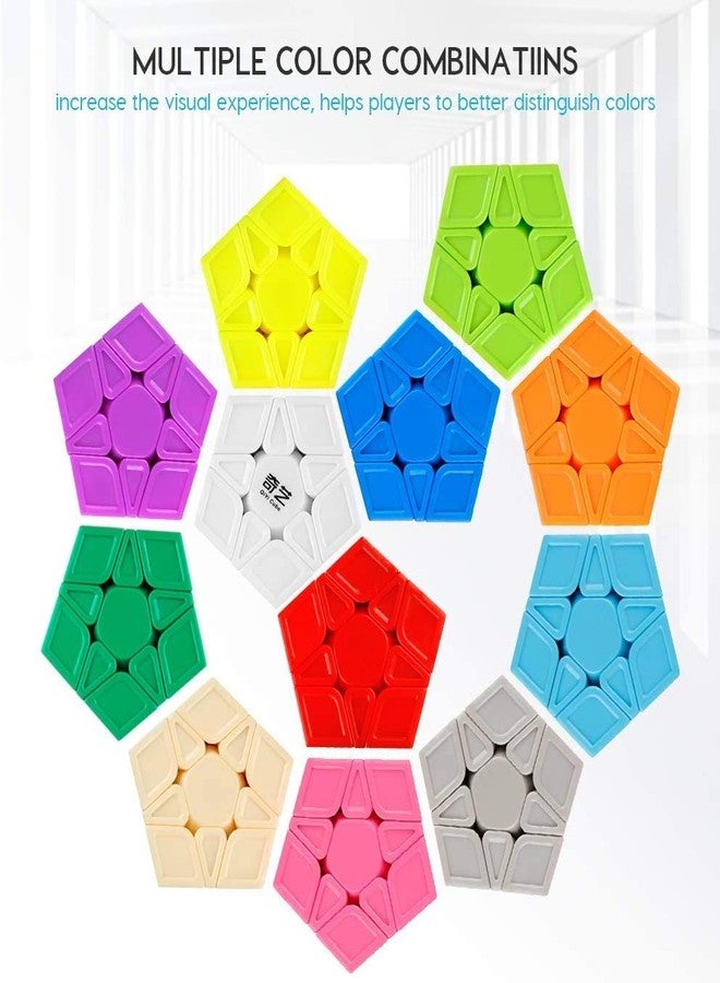 QiYi All ages Pcubed Puzzles Qiheng S Megaminx Cube Sculpture Stickerless Pack of 1 - Image 5